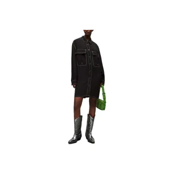 ALLSAINTS Long Sleeved Dresses Women's Black