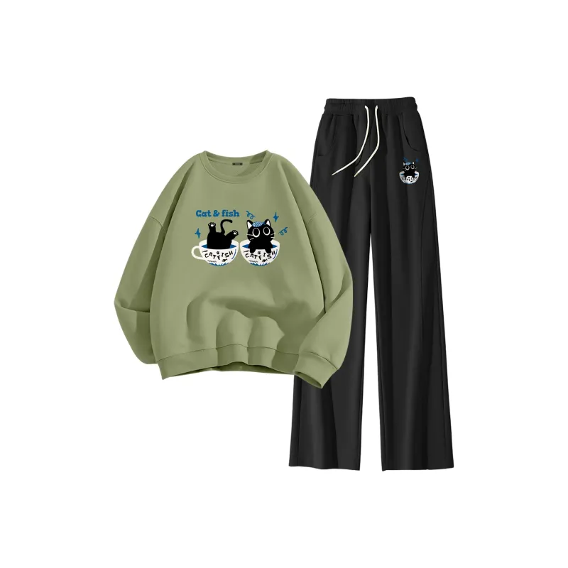 MINISO Sweatshirt Set Women's 2 Pack-14