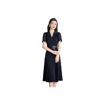 Mylan Short Sleeved Dress Women's Navy Blue