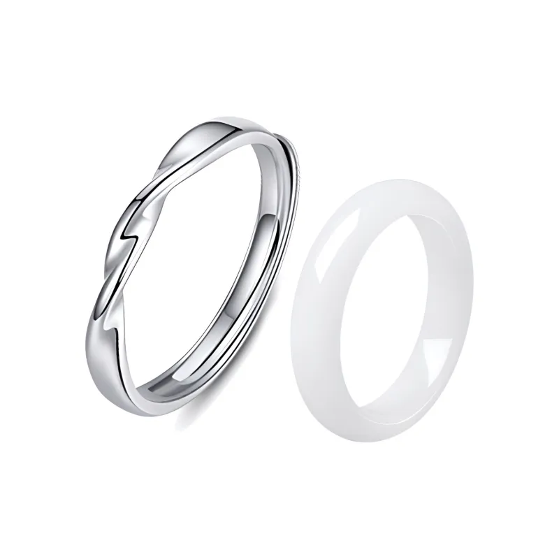 Kowloonko Bodhi Root Rings Unisex-1