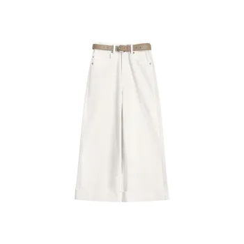 Fragment Jeans Women's Ivory White