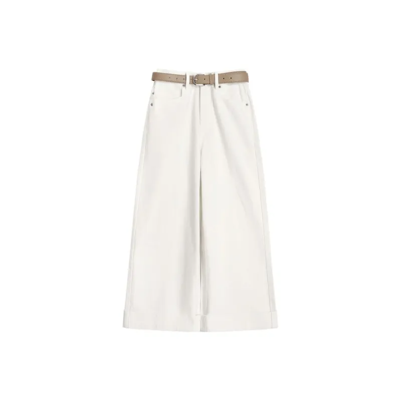 Fragment Jeans Women's Ivory White-0