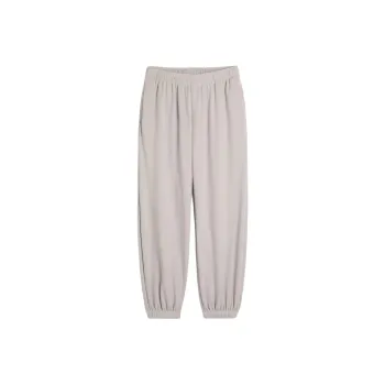 Hollister Knitted Sports Pants Women's Light Gray