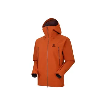 KAILAS MONT X Waterproof, Windproof, Abrasion Resistant, Rainproof Windbreaker Jacket Unisex Oxidized Orange