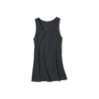 UNIQLO Sleeveless Dresses Women's Dark Gray