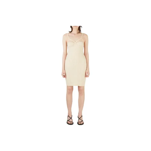 Burberry Slip Dress Women's Ecru