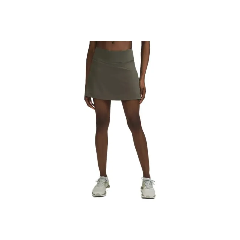 Lululemon Pleated Lined Casual Short Skirts Women's-17