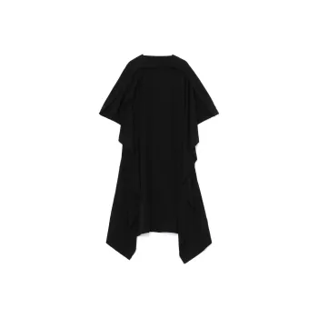 Yohji Yamamoto Ground Y Short Sleeved Dress Women's Black