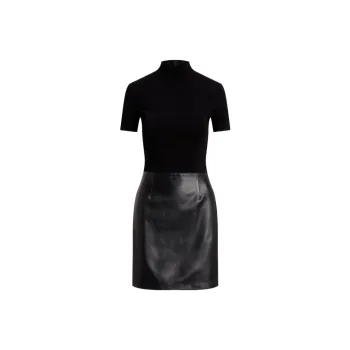Polo Ralph Lauren Short Sleeved Dress Women's Black