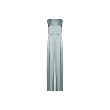 MaxMara Studio Crewneck Sleeveless Jumpsuit