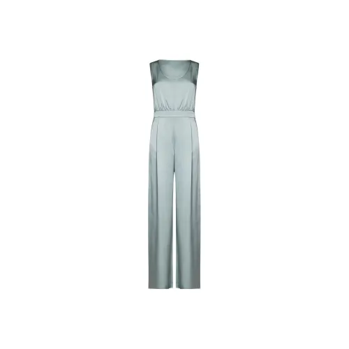 MaxMara Studio Crewneck Sleeveless Jumpsuit