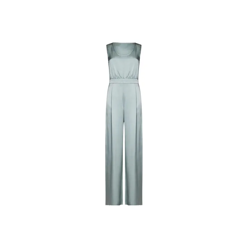 MaxMara Studio Crewneck Sleeveless Jumpsuit-0