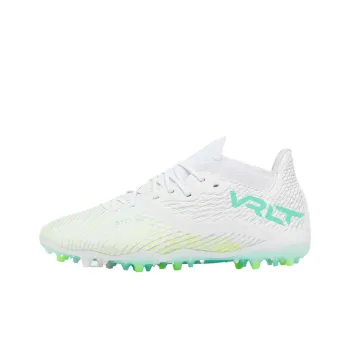 DECATHLON Viralto 3 AG Rubber Short Studs MG Rubber Short Studs Soccer Shoes Women's White Green