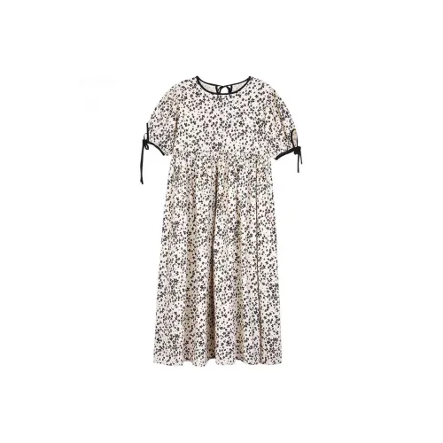 PLAY BUSH Short Sleeved Dresses Women's Image Color