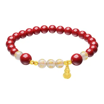 ZHOU LIU FU Cinnabar Bracelets Women's