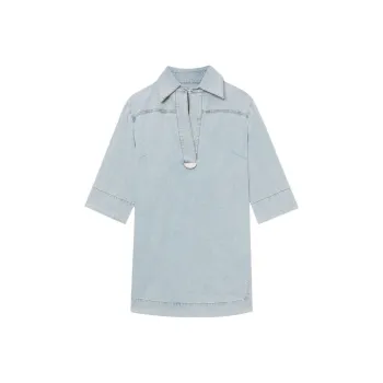 Zimmermann August Denim Minidress