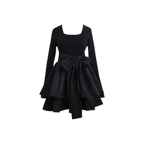 RTTO Long Sleeved Dress Women's Black