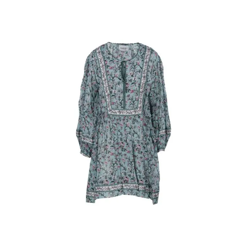 ISABEL MARANT ETOILE Greila Floral Printed Midi Dress-0