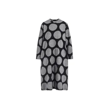 Yohji Yamamoto FW24 Long Sleeved Dress Women's Black