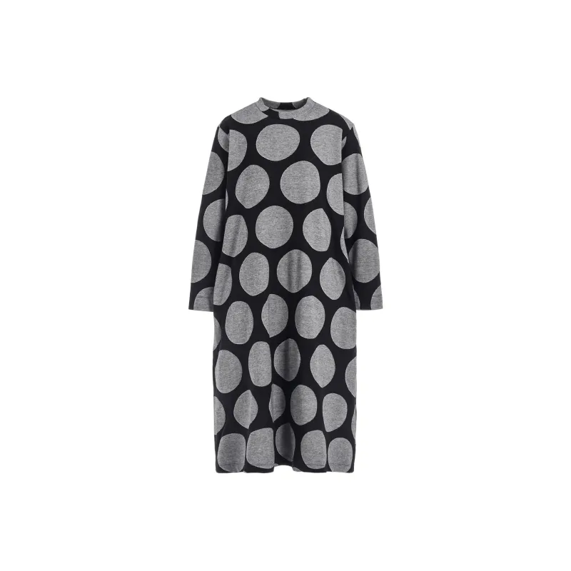 Yohji Yamamoto FW24 Long Sleeved Dress Women's Black-0