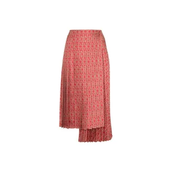 FENDI Casual Long Skirts Women's Red