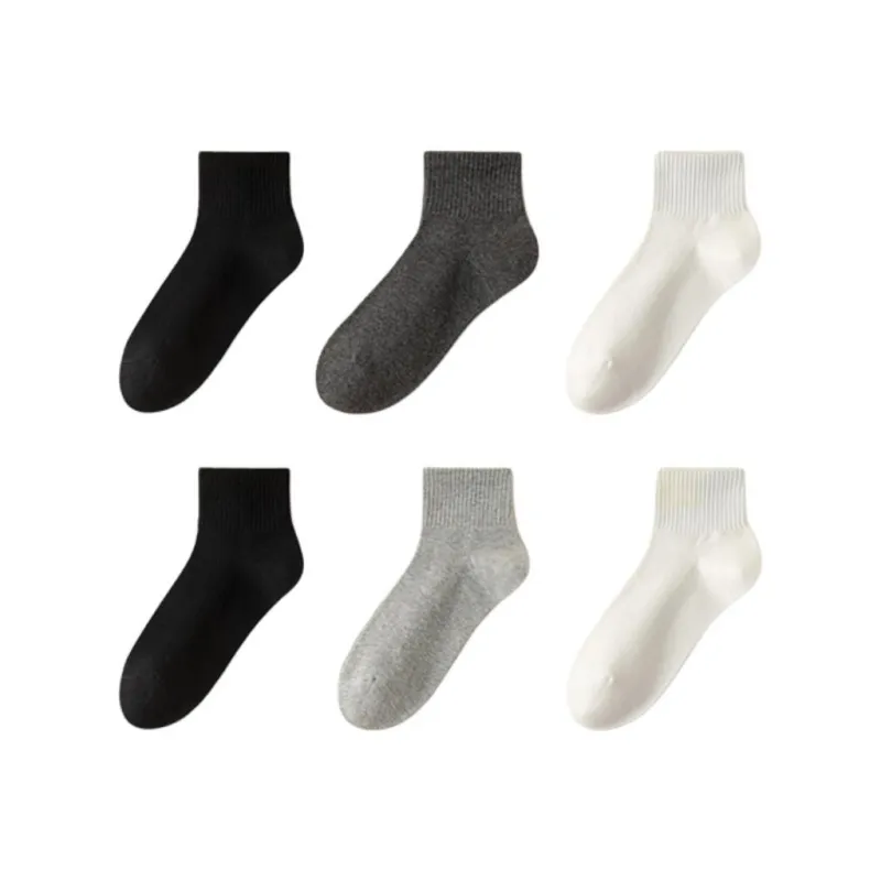 LUYOUYE Ankle Socks Men's 6 Pack-25