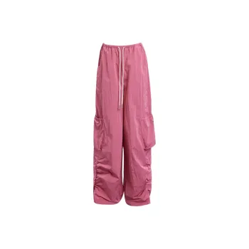 FHMY Cargo Pants Women's Spring Pink