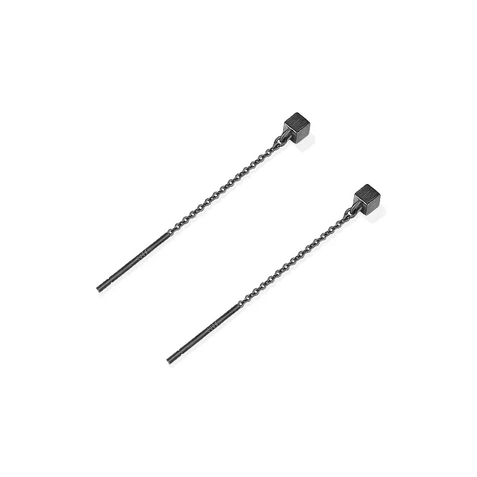 CENTURY&KINDLE S925 Silver Drop Earrings Women's-10