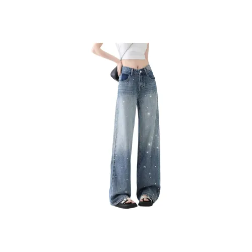 CCAABB Jeans Women's BLX/Gradient Blue