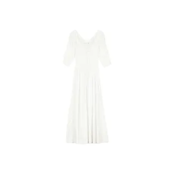DOEN ISCHIA DRESS Short-Sleeved Dresses Women's White