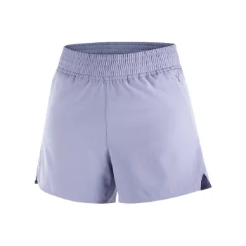 SALOMON SHAKEout Casual Shorts Women's Blue Granite Color