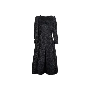 ROEYSHOUSE Long Sleeved Dress Women's Black