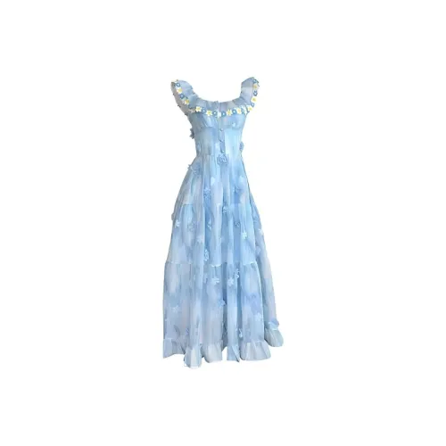 Qiuerle Short Sleeved Dress Women's