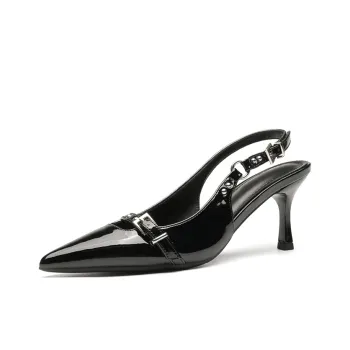 Beijiani Slim Heel High Heels 6.5CM Women's