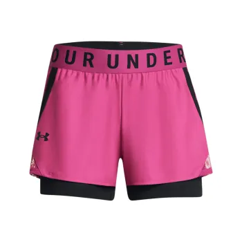 Under Armour UA Play Up Casual Shorts Women's Dark Pink