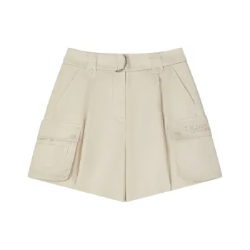 Teenie Weenie x &PACAIN Casual Shorts Women's Ivory