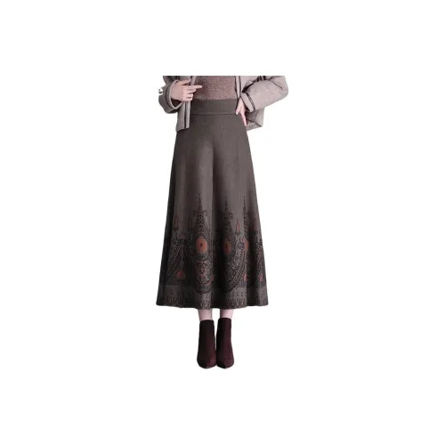 La Chapelle Knit Long Skirt Women's