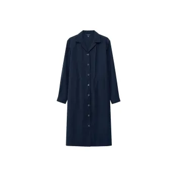 NAUTICA Long Sleeved Dress Women's Navy Blue