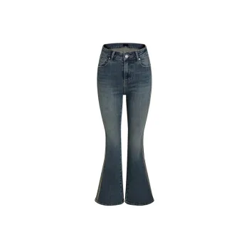 LIUREGALI Jeans Women's Navy Blue