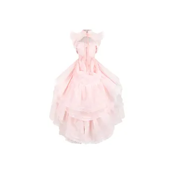 Selkie Collection SS25 Short Sleeved Dresses Women's Soft Pink