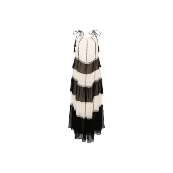 Ulla Johnson Delilah Ruffled Silk Midi Dress