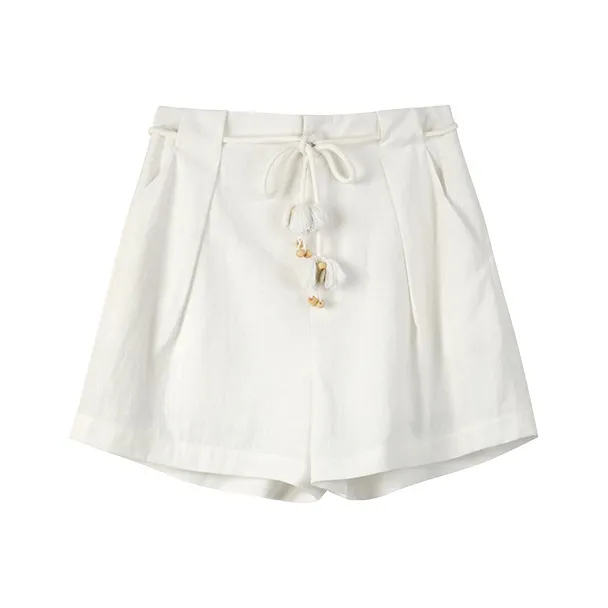 NINE WEST Casual Shorts Women's White-0