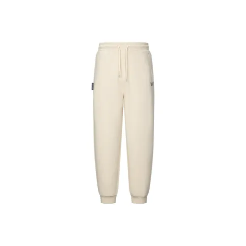 Reebok Knitted Sports Pants Women's Apricot