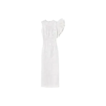DESTREE Franz Ruffle detailing Dress