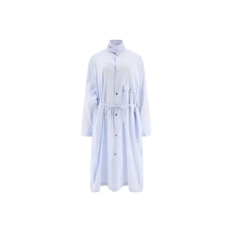Lemaire Long Sleeved Dresses Women's Blue-0