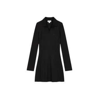 CALVIN KLEIN Long Sleeved Dresses Women's Black