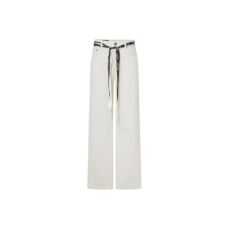 MO&CO Jeans Women's Denim White-0