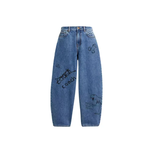 COACH Jeans Women's Blue