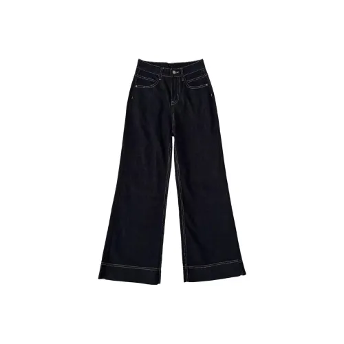 KULAIYA Jeans Women's Dark Blue