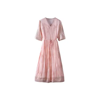 To The West Short-Sleeved Dresses Women's